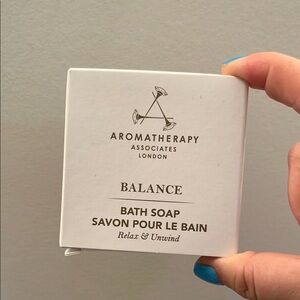 Aromatherapy associates Balance Bath Soap New 50g Relax and unwind GWP